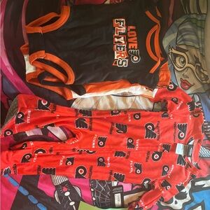 NHL Philadelphia Flyers Infant Apparel Set - Red and Black